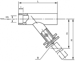 深圳SRYⅣ承插焊連接Y型過(guò)濾器 PN10.0MPa